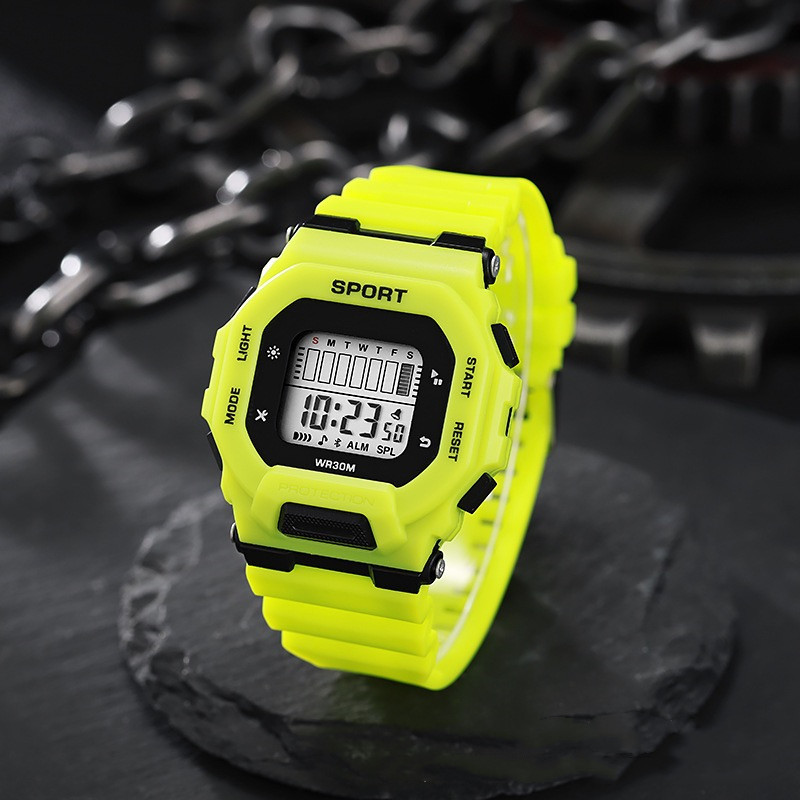 Outdoor Adventure Sports - Men's Sports Watch Waterproof LED Digital