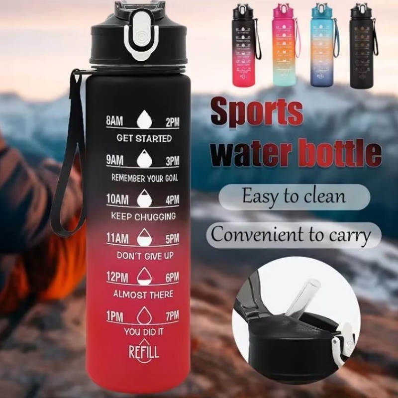 750ml Sports Water Bottle with - Outdoor Adventure Sports 评论和价格