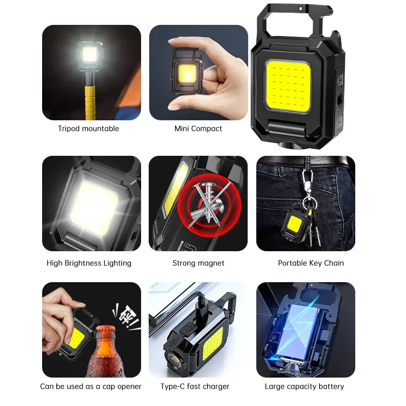 Mini Flashlight Keychain Light - Outdoor Adventure Trips 评论和价格