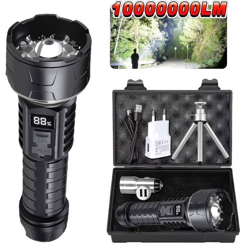 COB LED Flashlight Rechargeabl - Outdoor Adventure Trips 评论和价格