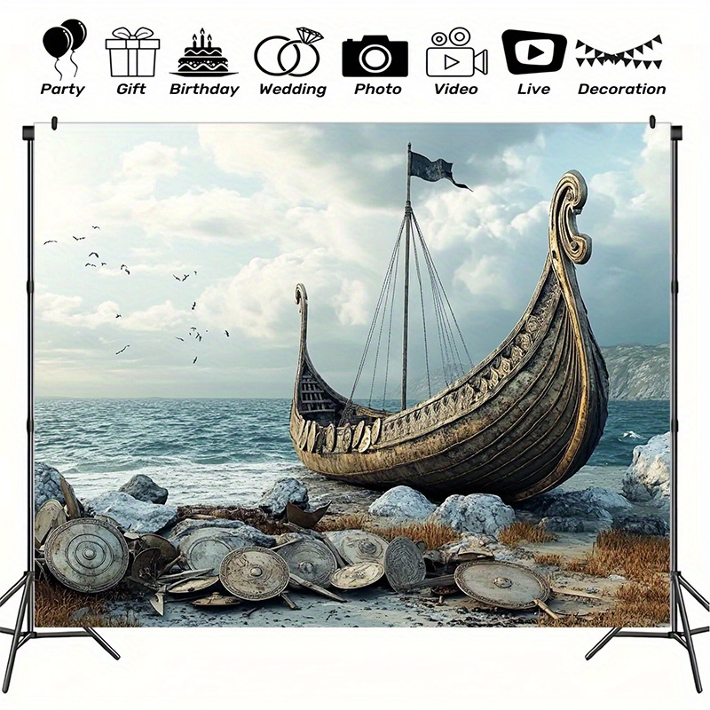 Large Viking adventure photogr - Outdoor Adventure Birthday Party 评论和价格