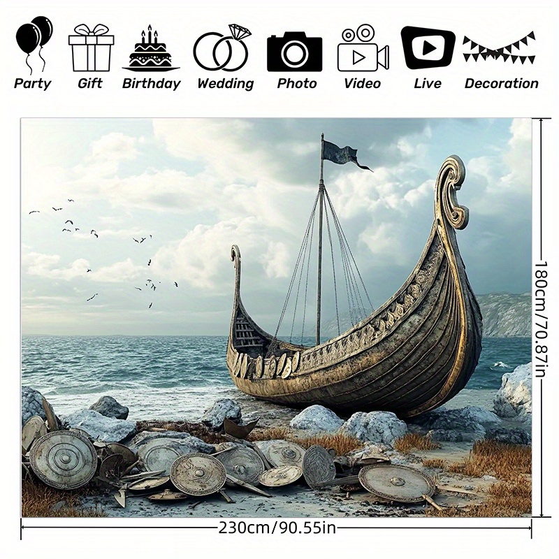 Large Viking adventure photogr - Outdoor Adventure Birthday Party 评论和价格