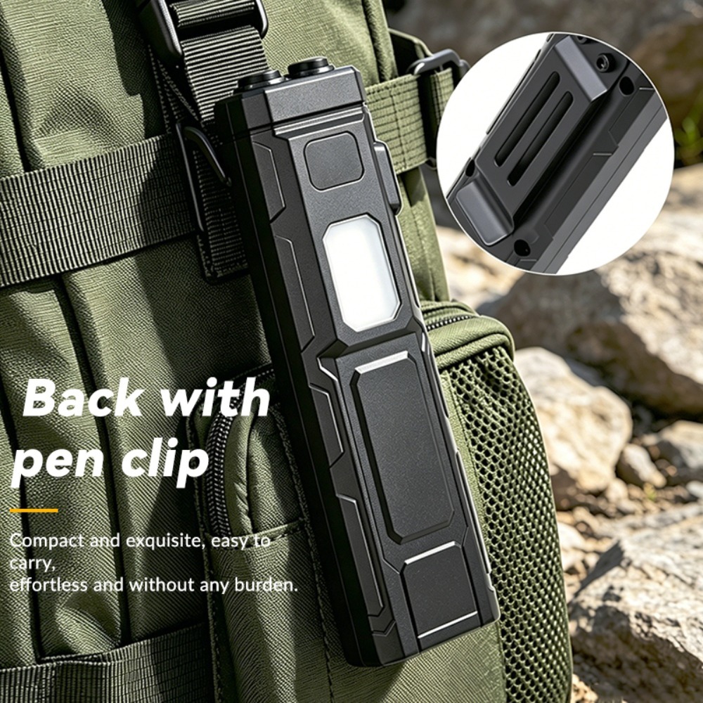 COB LED EDC Flashlight Pen‑Cli - Outdoor Adventure Trips 评论和价格